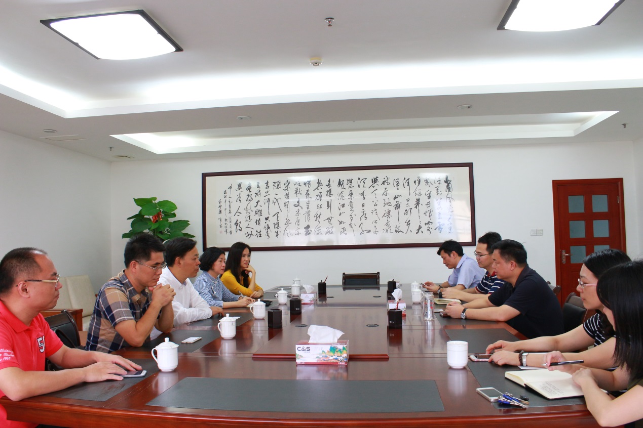 公司与河源电视台进行深入交流
