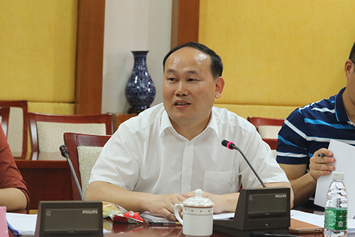 党委常委、副董事长 阳爱民作总结