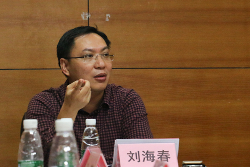 副董事长刘海春针对本次调研提出建议